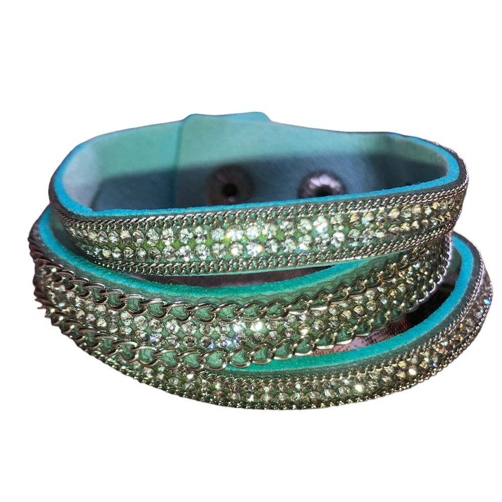 Blue and Silver bracelet